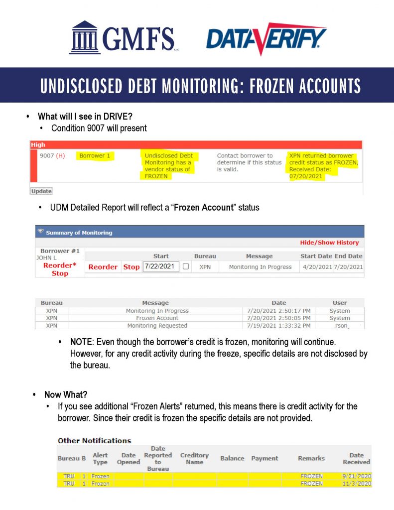 tips on credit freezes